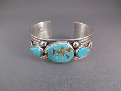 Albert Jake Pilot Mountain Turquoise Cuff Bracelet