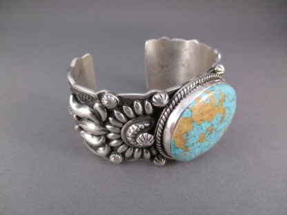 Darryl Becenti Blue Royston Turquoise Cuff Bracelet