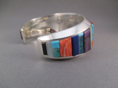 Ted Draper, Jr. Multi-Stone Inlay Cuff Bracelet