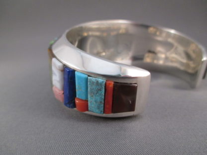 Ted Draper, Jr. Multi-Stone Inlay Cuff Bracelet