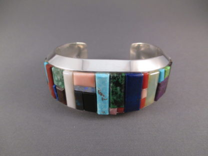 Ted Draper, Jr. Multi-Stone Inlay Cuff Bracelet