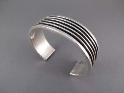 Larry Begay Sterling Silver Cuff Bracelet