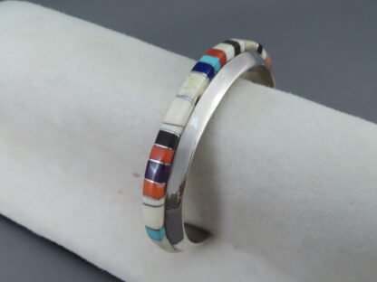 Inlay Cuff Bracelet by Wes Willie