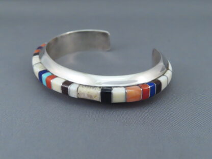 Inlay Cuff Bracelet by Wes Willie