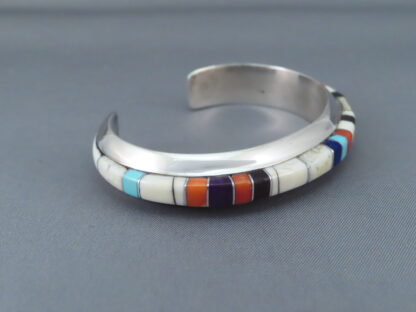 Inlay Cuff Bracelet by Wes Willie