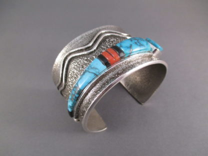Edison Cummings Bisbee Turquoise Cuff Bracelet