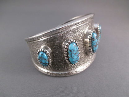 Lone Mountain Turquoise Bracelet by Edison Cummings