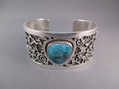Morenci Turquoise Bracelet by Kee Yazzie