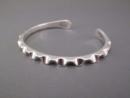 Sterling Silver Cuff Bracelet by Artie Yellowhorse