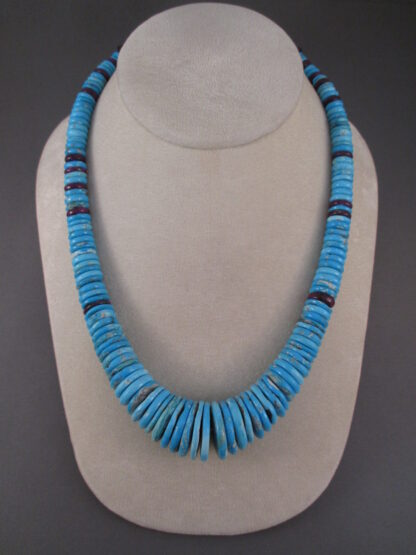 Blue Gem Turquoise Necklace by Bruce Eckhardt