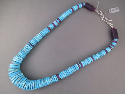 Blue Gem Turquoise Necklace by Bruce Eckhardt