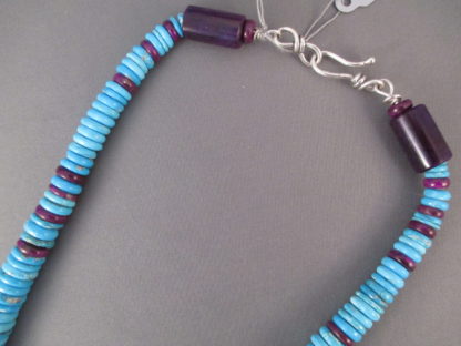 Blue Gem Turquoise Necklace by Bruce Eckhardt