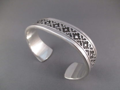 Sterling Silver Cuff Bracelet by Andrew McCabe (Large)