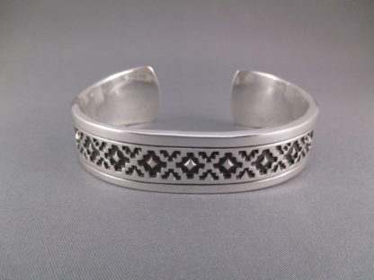 Sterling Silver Cuff Bracelet by Andrew McCabe (Large)