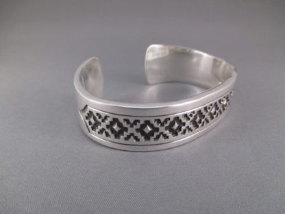 Sterling Silver Cuff Bracelet by Andrew McCabe (Large)