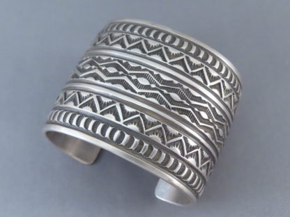 Sterling Silver WIDE Cuff Bracelet