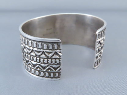 Larger Sterling Silver Cuff Bracelet by Andy Cadman