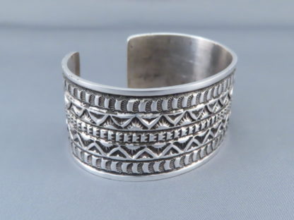 Larger Sterling Silver Cuff Bracelet by Andy Cadman