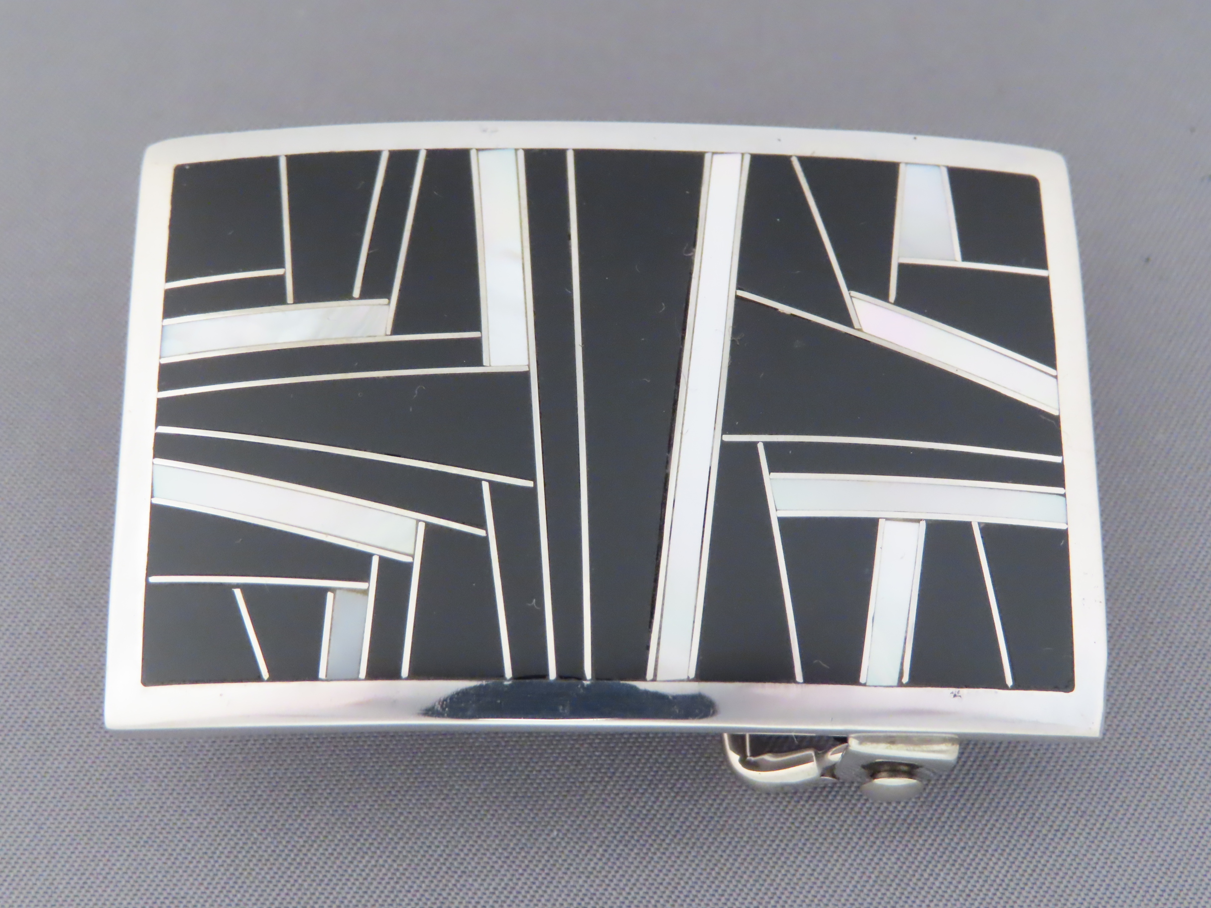 mother of pearl buckle