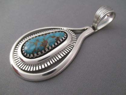 Allison Lee Fox Turquoise Pendant