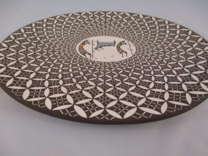 Large Acoma Pottery Plate by Daniel Lucario