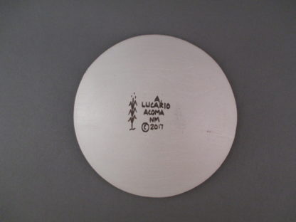 Acoma Pottery Plate by Amanda Lucario (Smaller)