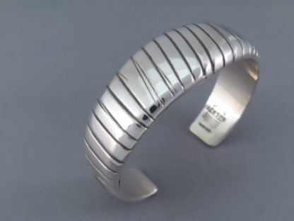 Gene & Martha Jackson Sterling Silver Cuff Bracelet