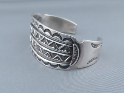 Split Sterling Silver Cuff Bracelet by Andy Cadman