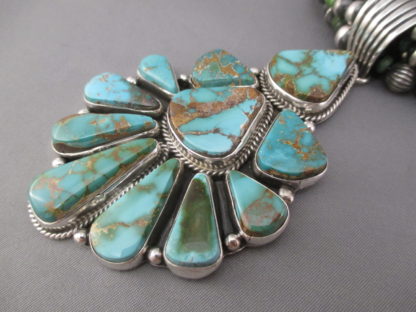 Royston Turquoise Necklace & Earring Set by LaRose Ganadonegro