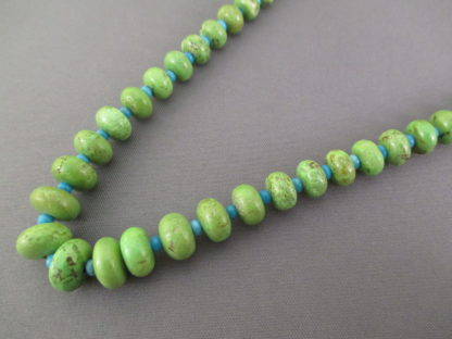 Gaspeite & Turquoise Necklace