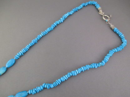 Lisa Chavez Long Sleeping Beauty Turquoise Necklace