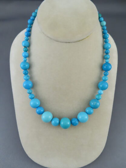 Sleeping Beauty Turquoise Bead Necklace