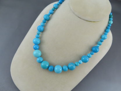 Sleeping Beauty Turquoise Bead Necklace