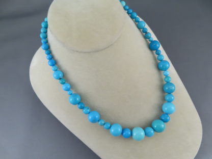 Sleeping Beauty Turquoise Bead Necklace