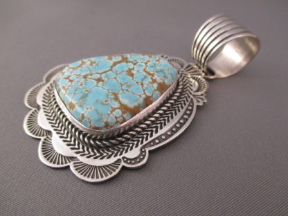 Number 8 Turquoise Pendant