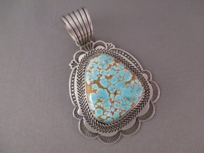 Number 8 Turquoise Pendant