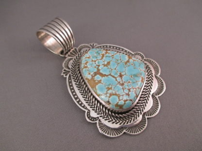 Number 8 Turquoise Pendant