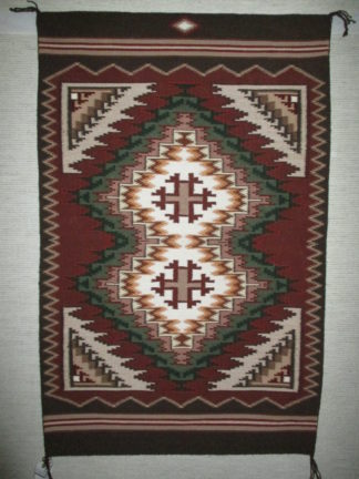 Burntwater Navajo Rug -- Burntwater Rug by Navajo Weaving Artist, Lavera Blake $2,950-