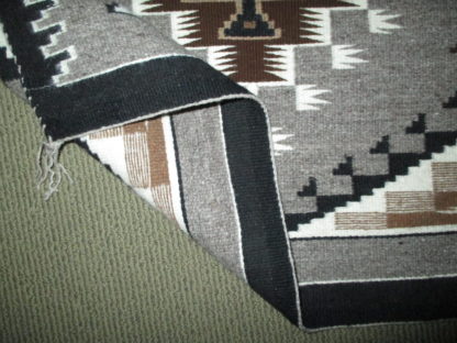 Two Grey Hills Rug by Marie Begay – Medium Size Navajo Rug