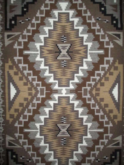 Two Grey Hills Rug by Barbara Tsosie