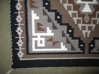 Two Grey Hills Rug by Barbara Tsosie