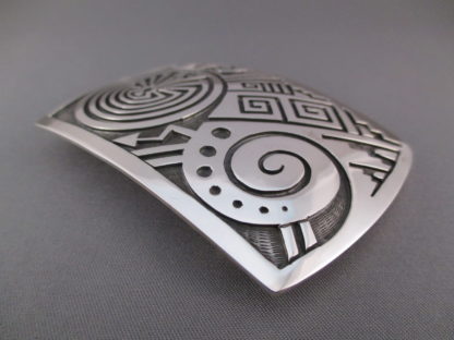 Veryl Pooyouma Hopi Belt Buckle with ‘Man in the Maze’