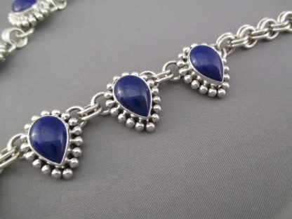 Lapis & Sterling Silver Necklace