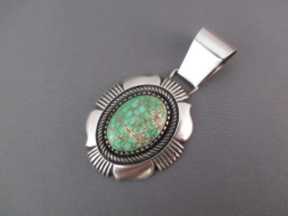 Carico Lake Turquoise Pendant by Calvin Martinez