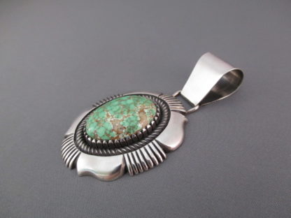 Carico Lake Turquoise Pendant by Calvin Martinez