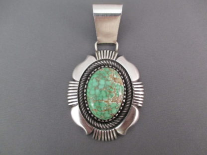 Carico Lake Turquoise Pendant by Calvin Martinez