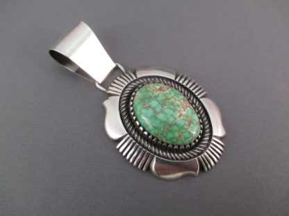 Carico Lake Turquoise Pendant by Calvin Martinez