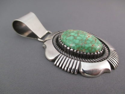 Carico Lake Turquoise Pendant by Calvin Martinez