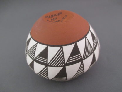 Marilyn Ray Miniature Acoma Pottery Jar
