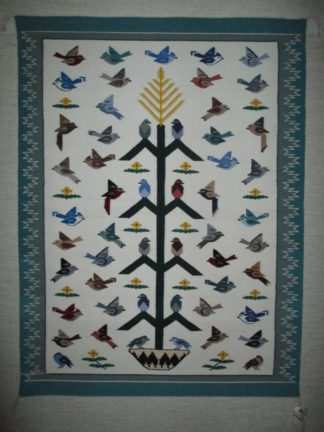 Navajo Rug - Tree of Life Pictorial Rug by Navajo weaving artist, Marie Sellers $4,950-